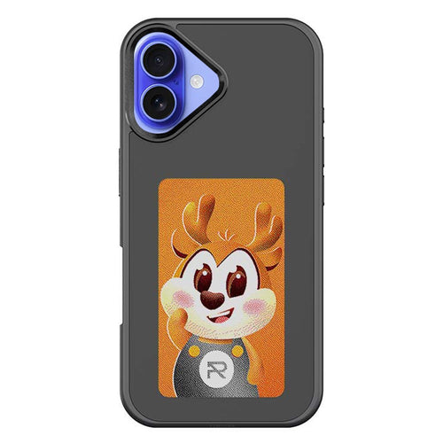 Funda E-Ink para iPhone 13 Plus con pantalla personalizable mediante proyección NFC de 4 colores