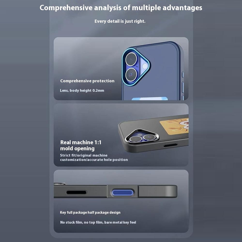 Funda E-Ink para iPhone 13 Plus con pantalla personalizable mediante proyección NFC de 4 colores