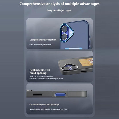 Funda E-Ink para iPhone 13 Plus con pantalla personalizable mediante proyección NFC de 4 colores